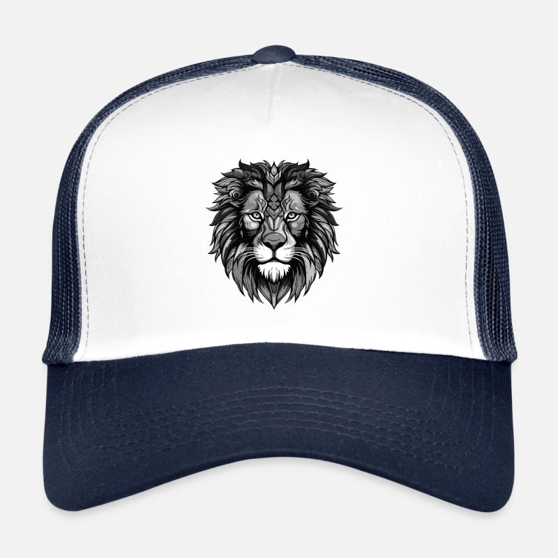 Lion Portrait Casquette trucker 