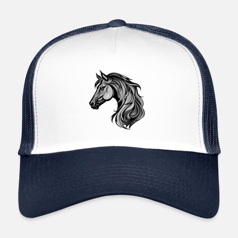 Horse Portrait Trucker Cap