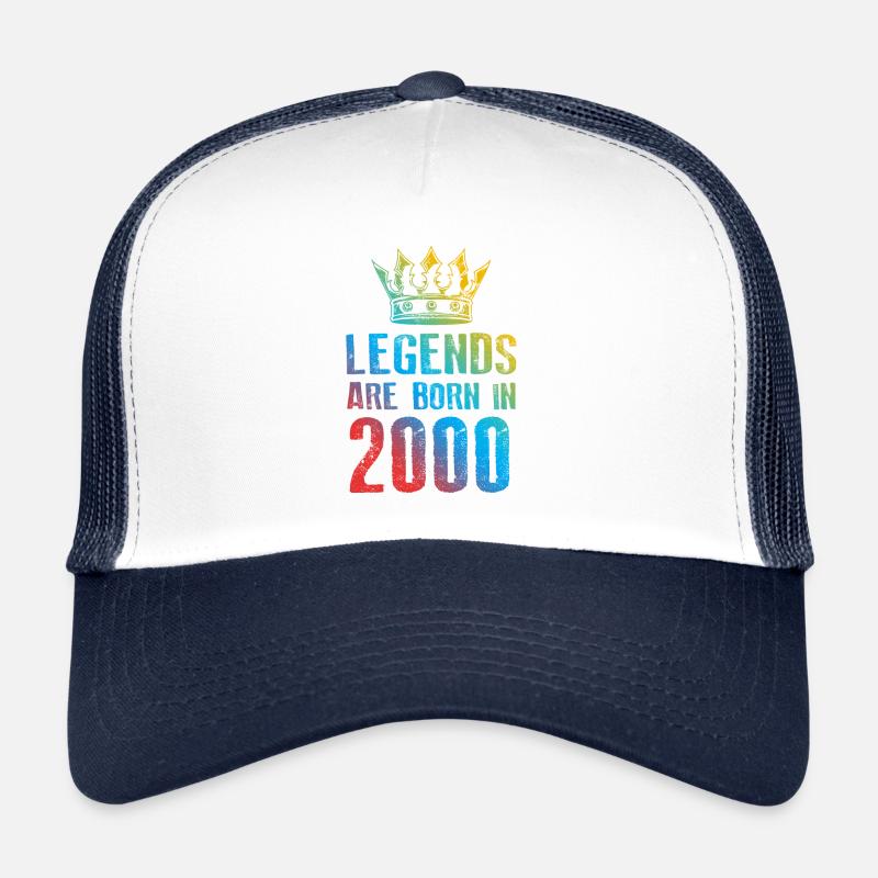 2000 légendes nées en Casquette trucker 