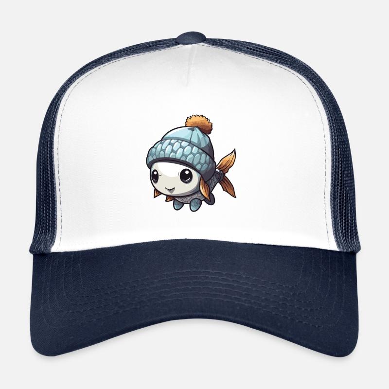 Fisch Winter Comic Trucker Cap