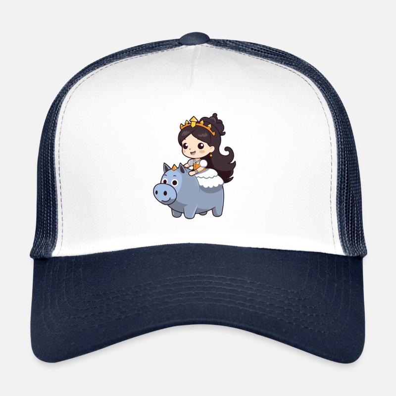 Prinzessin Schwein Comic Trucker Cap