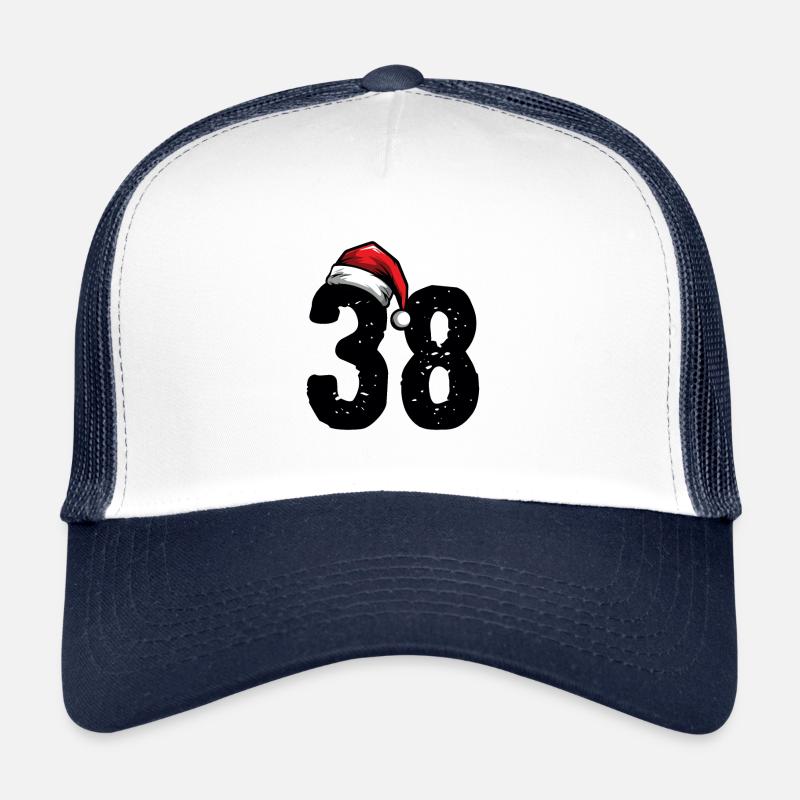 38 Numéro Noël Casquette trucker 