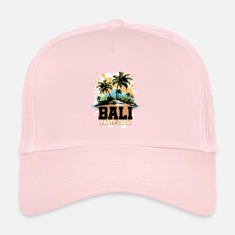 Vacances de l’équipage de la fête à Bali Casquette trucker 