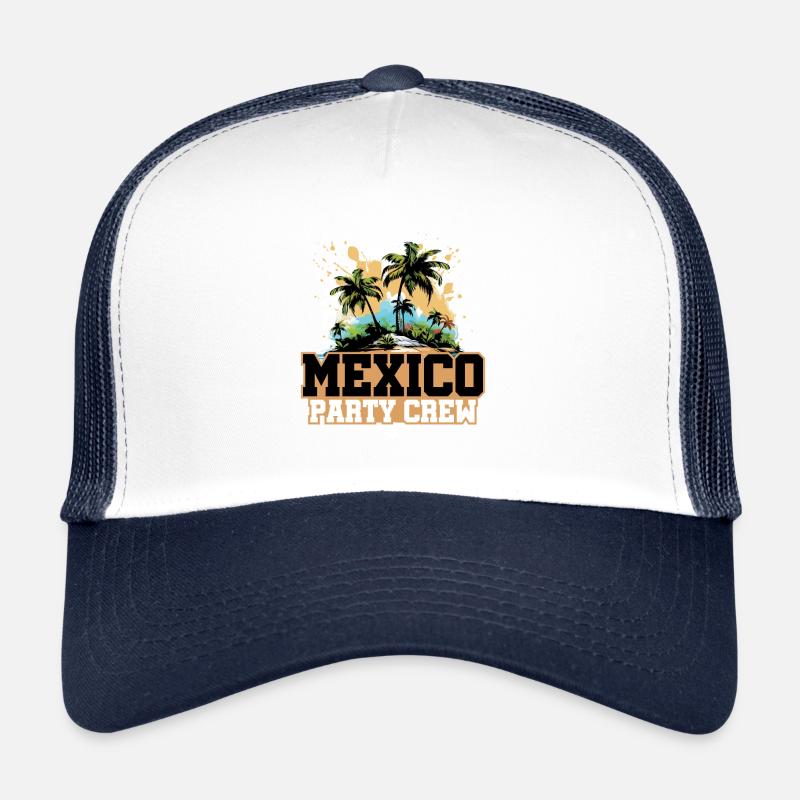 Mexiko Party Crew Urlaub Trucker Cap