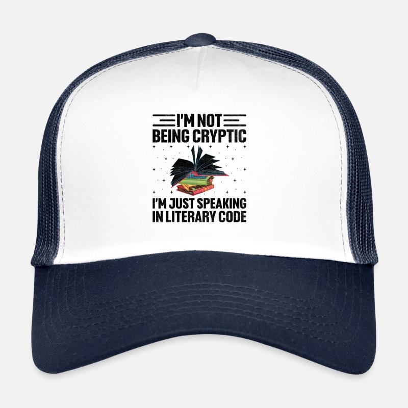 Professeur de littérature Professeur d’école Professeur drôle S Casquette trucker 