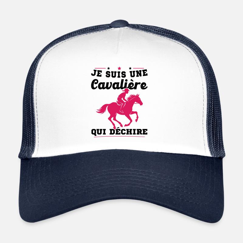 I'm a Rider Who Tears Gift Trucker Cap