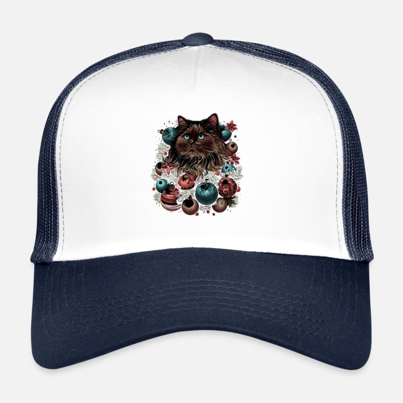 Ragdoll Boule de Noël Amoureux des chats Ragdolls Chats Casquette trucker 