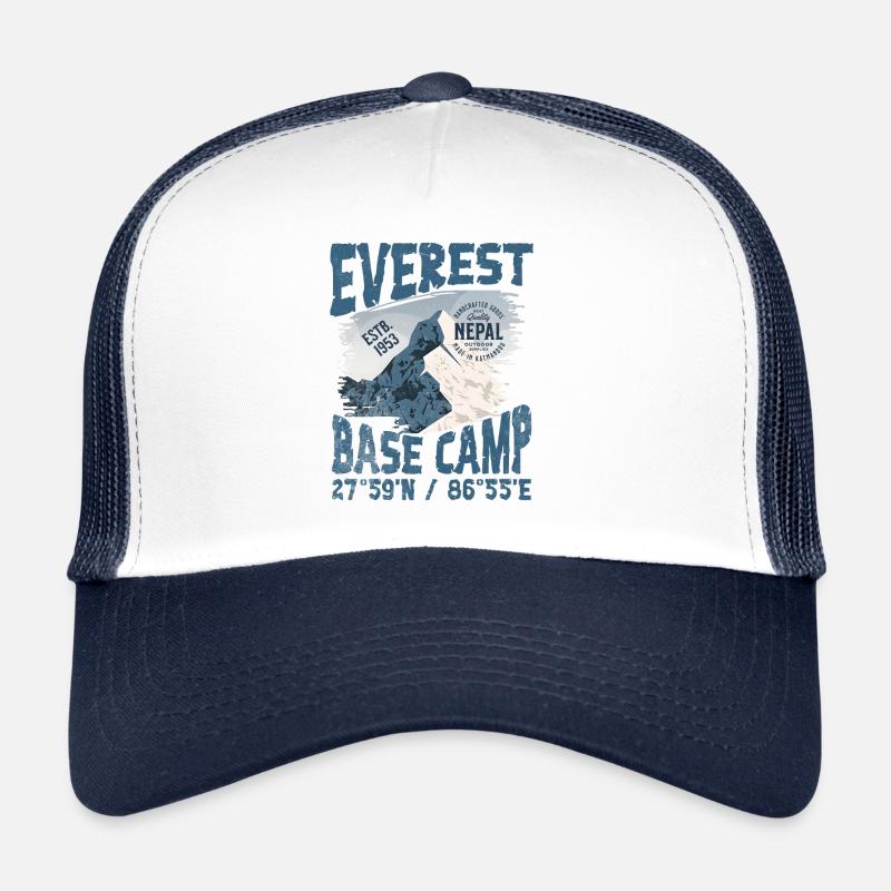 Everest Base Camp Nepal Copy Casquette trucker 