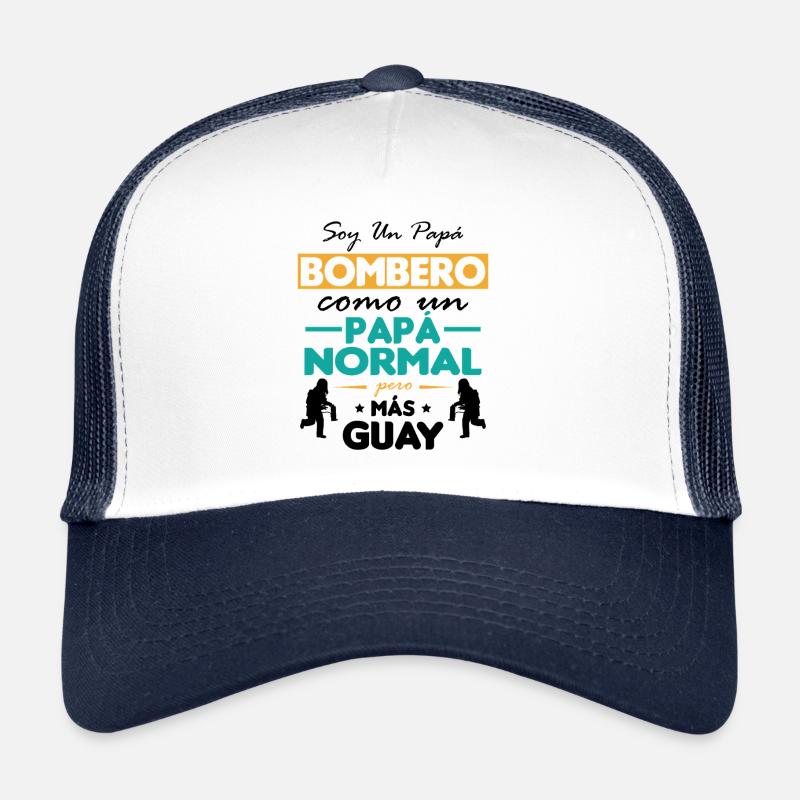 I'm a firefighter dad / Firefighter dad Trucker Cap