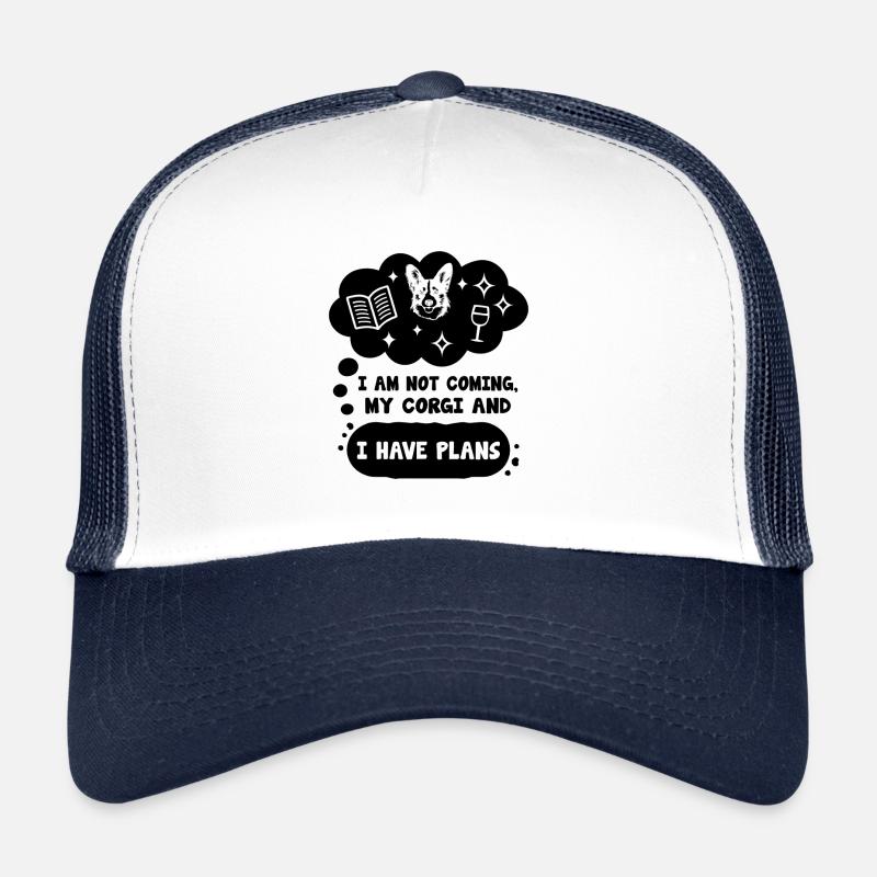 Introvert Corgi Sayings For Introverts Trucker Cap