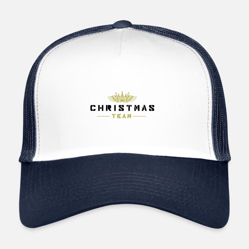 Christmas Team - Trucker Cap - Weiß/Navy
