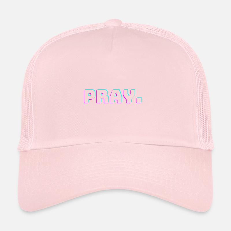 pray ( prier ) Casquette trucker 