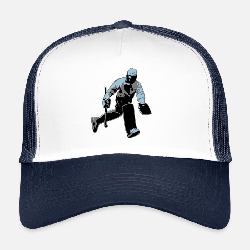 goalkeeper - Trucker Cap - white/navy