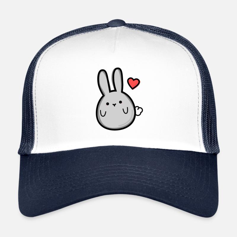 Hase mit Herz Trucker Cap