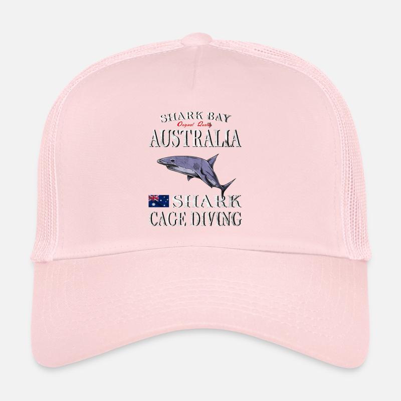 Australie - Australie, plongée requin Casquette trucker 