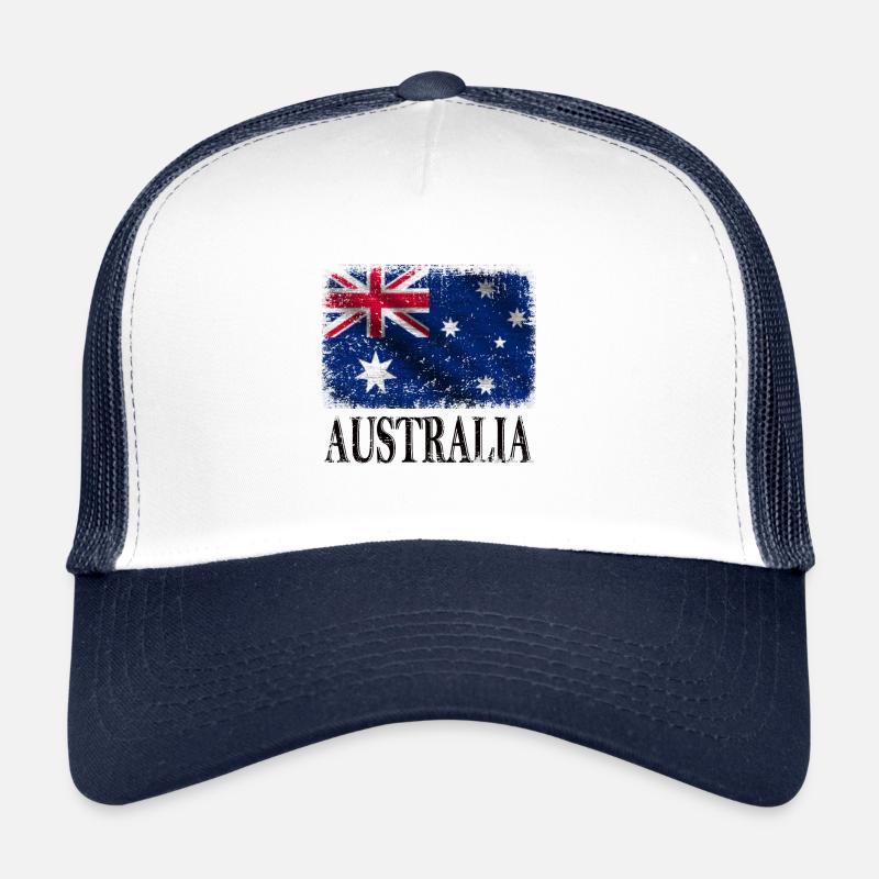 Australia, Australia flag Trucker Cap
