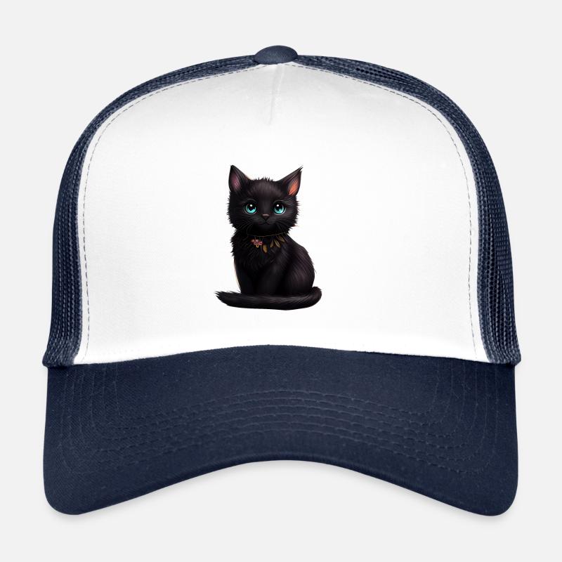 Cadeau chaton chat Casquette trucker 