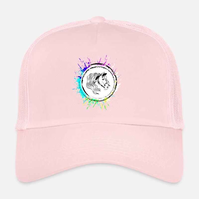 Horse Head Trucker Cap