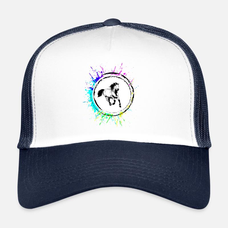 Horse Animal Trucker Cap