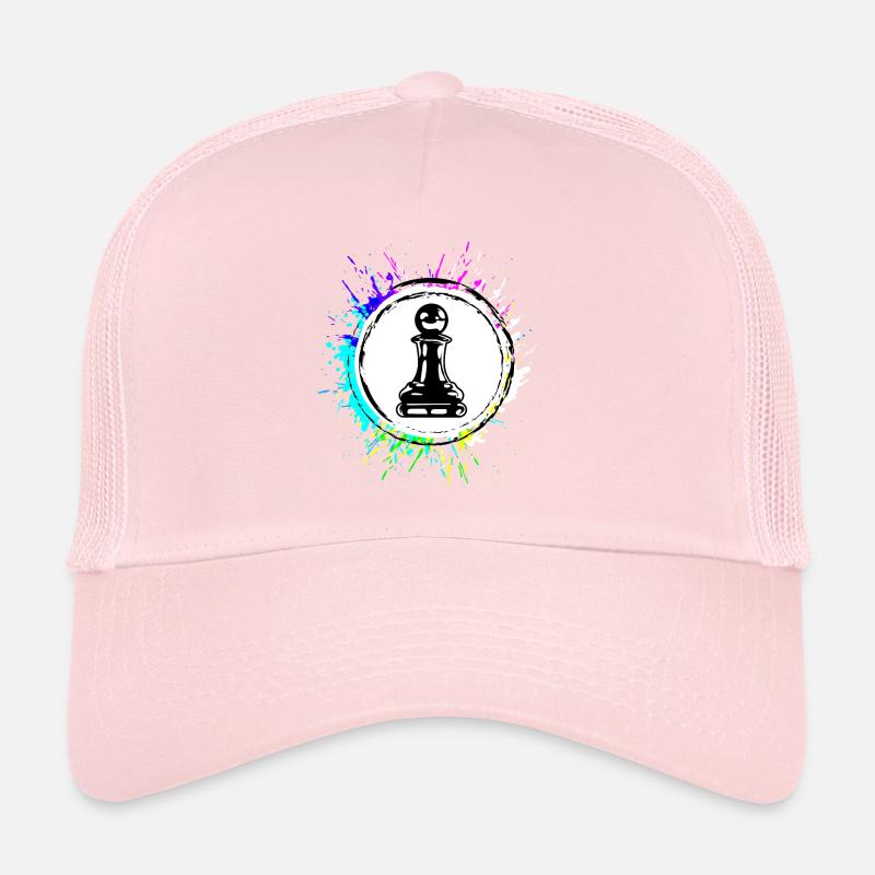 Bishop Pawn Chess Piece Trucker Cap