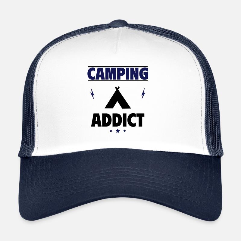 Camping-Süchtiger Trucker Cap