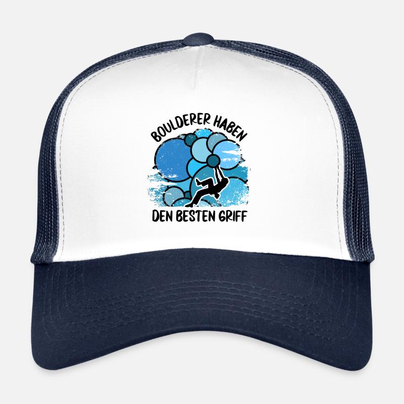 Vintage Bouldern Boulderer Klettern Kletterer Trucker Cap