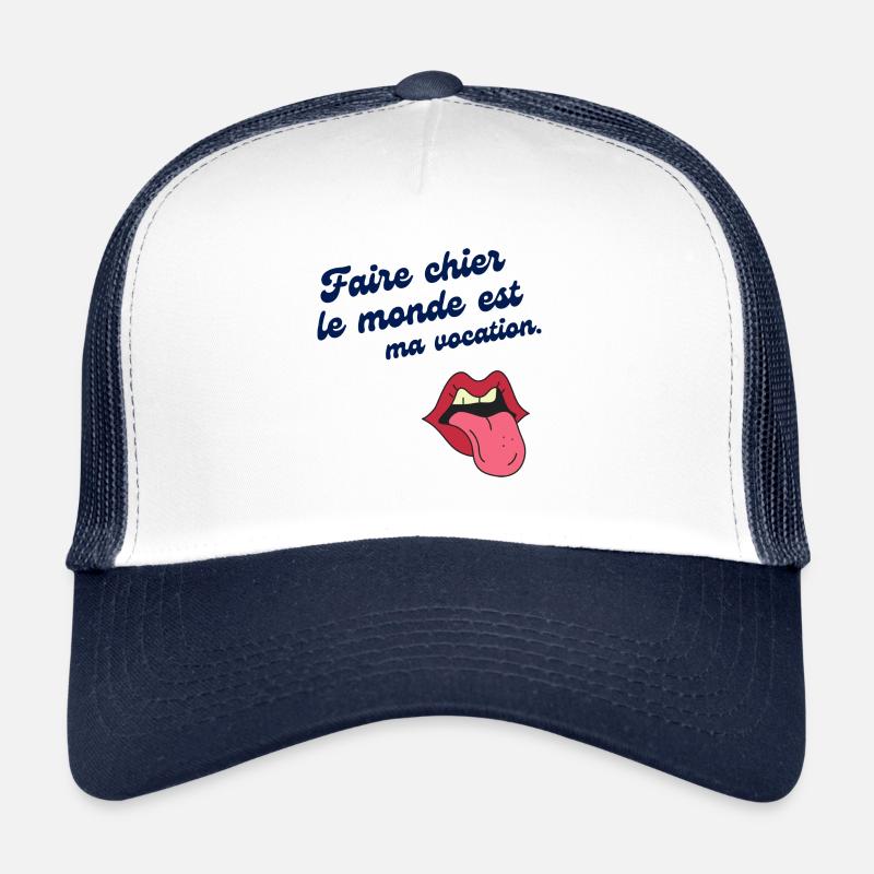 Humour défaut drôle Casquette trucker 