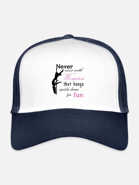 Pole Dance - Trucker Cap - white/navy - Front