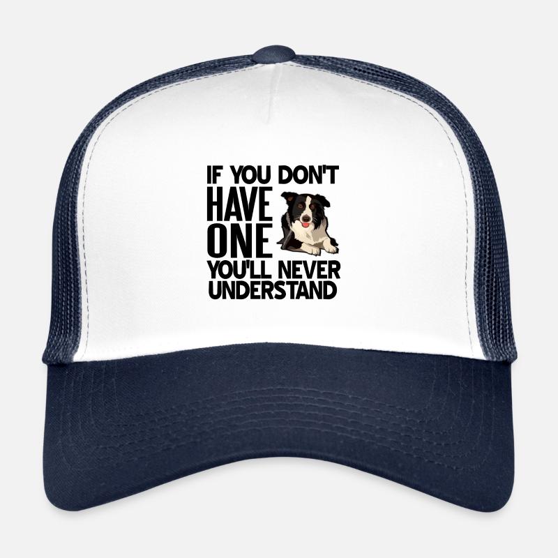Border Collie Casquette trucker 