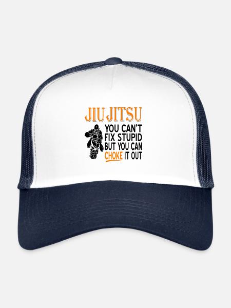 Jujutsu - Trucker Cap - Weiß/Navy - Vorne