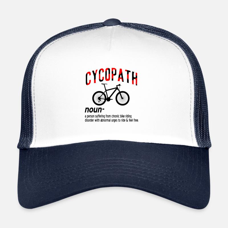 Mountain bike - Trucker Cap - white/navy