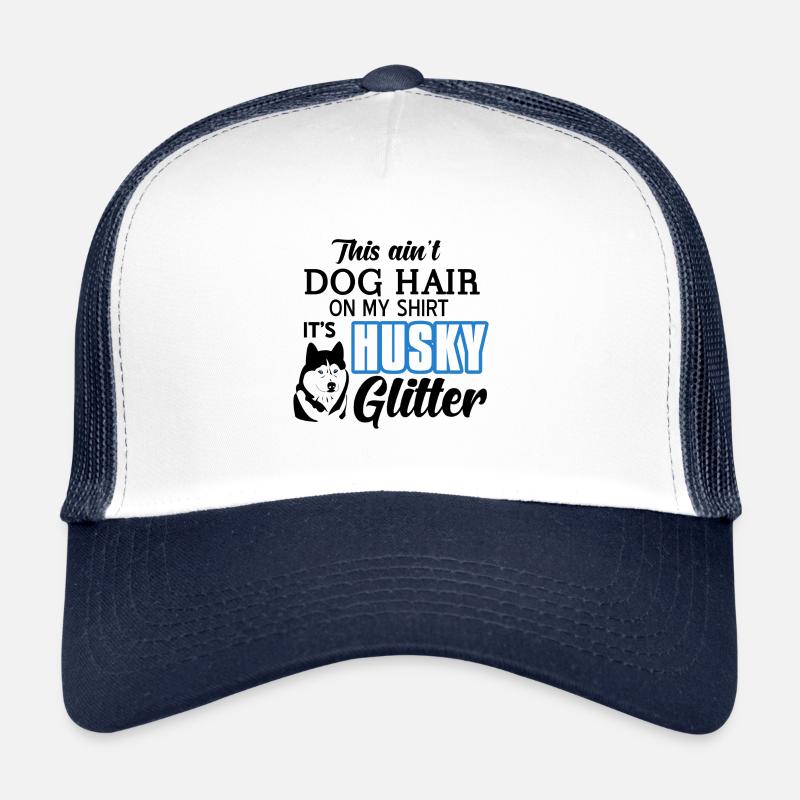 Siberian husky Trucker Cap