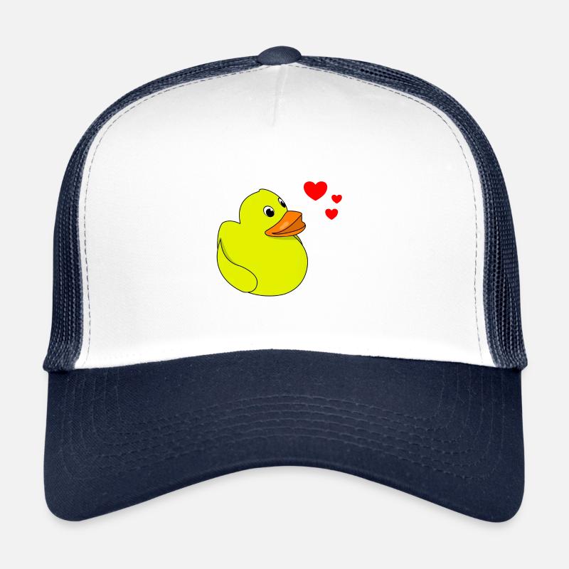 Squeaky Duck Valentine's Day Trucker Cap