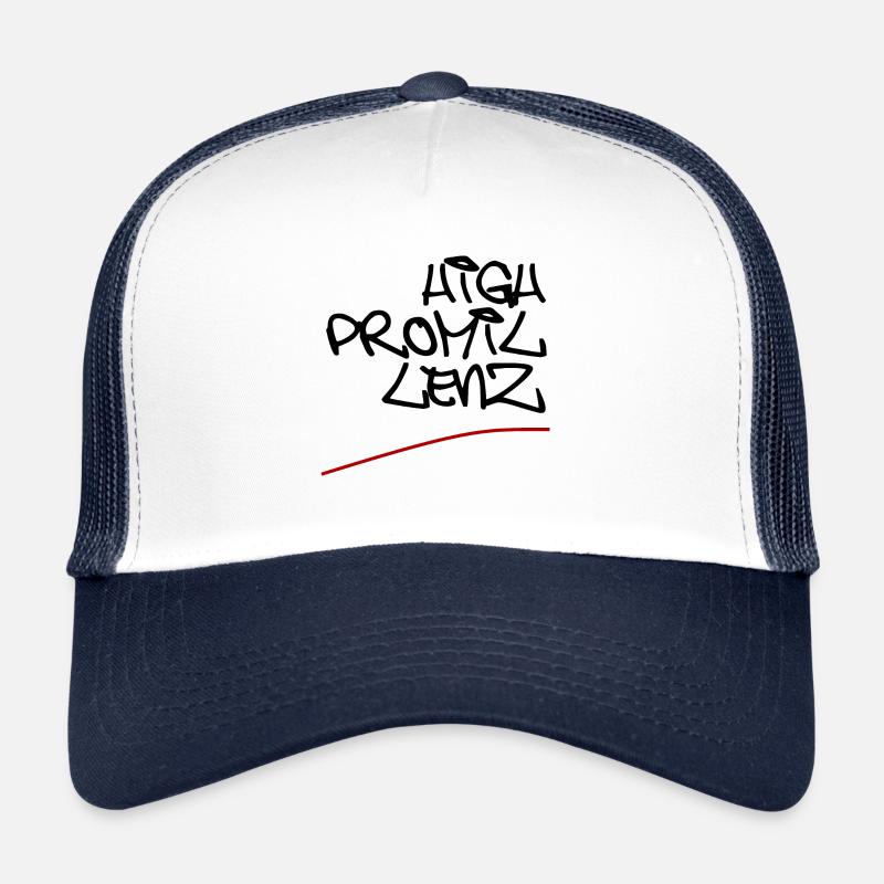 high promillenz style schwarz Trucker Cap