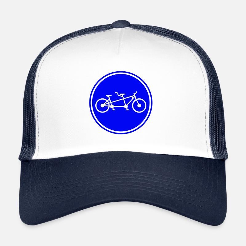 Bicycle tandem Trucker Cap