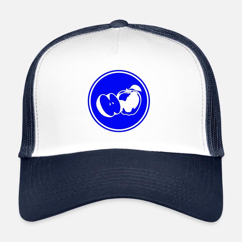 Apple icon vitamins Trucker Cap