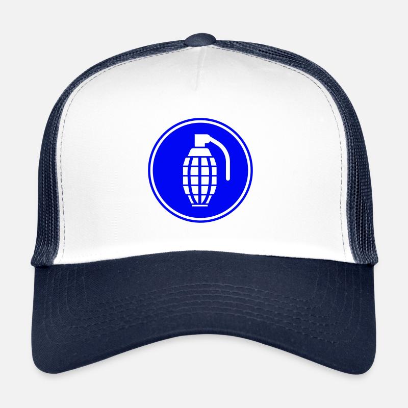 Grenade weapon icon Trucker Cap