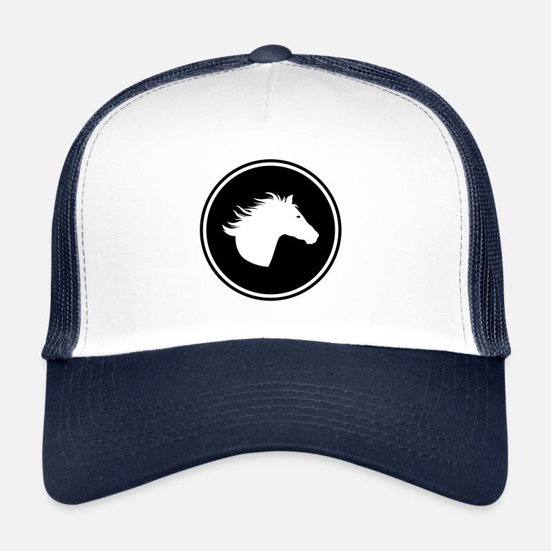 Pferd Horse icon Trucker Cap