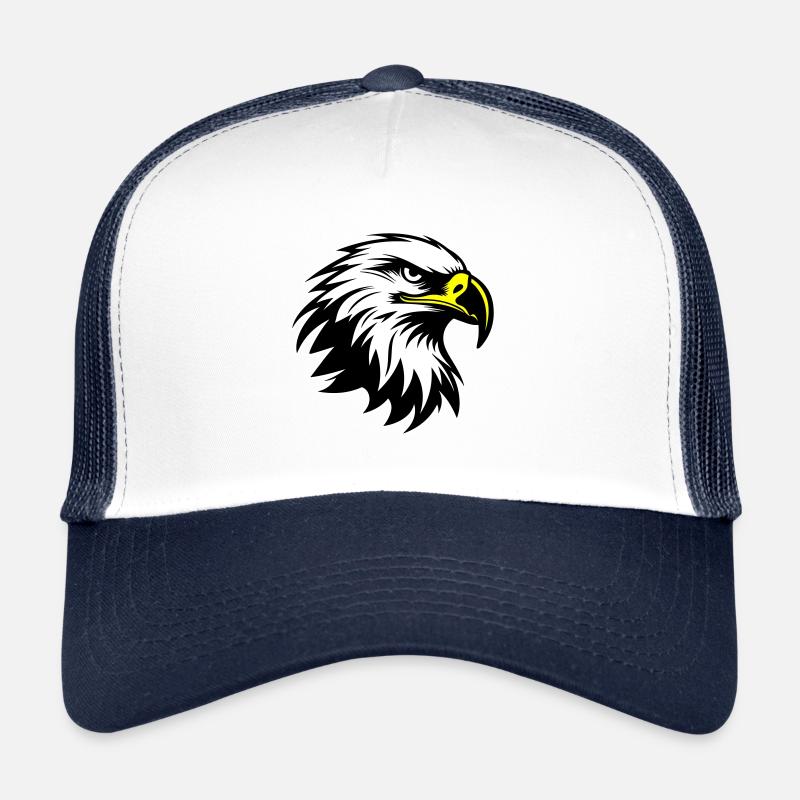 Adler Kopf Silhouette Trucker Cap
