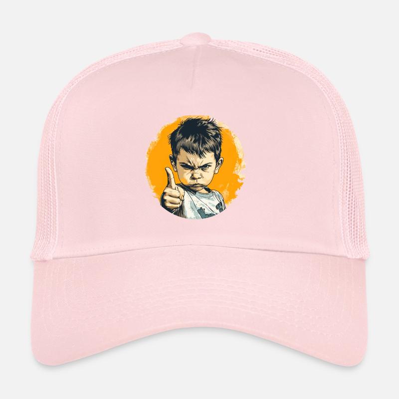L’avertissement du petit garçon Casquette trucker 