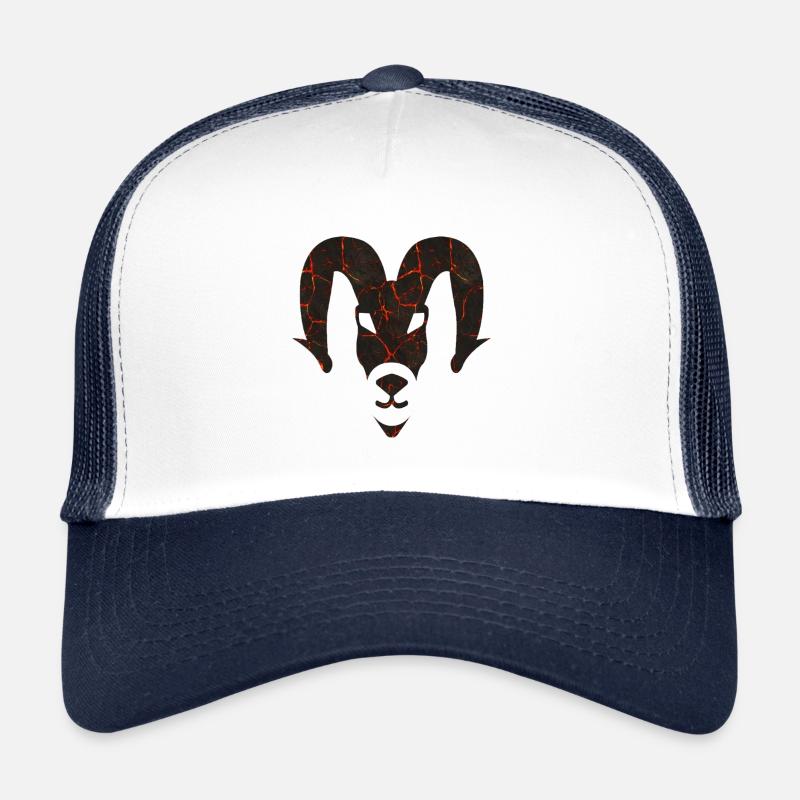 Capricorn, star sign, animal Trucker Cap