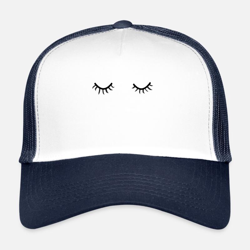 Good night, eyes closed Trucker Cap