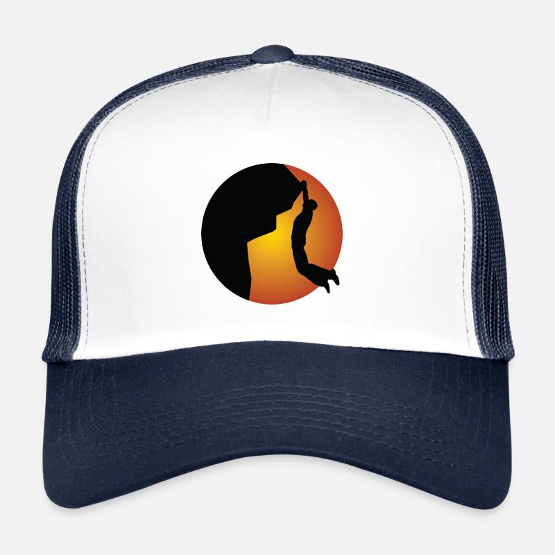 Kletterer - Trucker Cap - Weiß/Navy