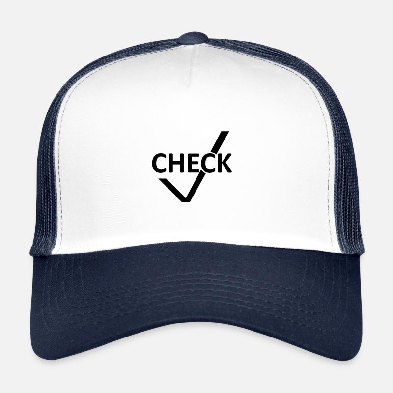 Check done Trucker Cap