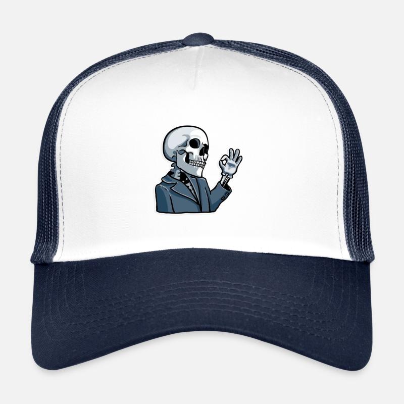 skull good Trucker Cap