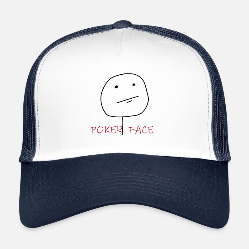 POKER FACE Trucker Cap