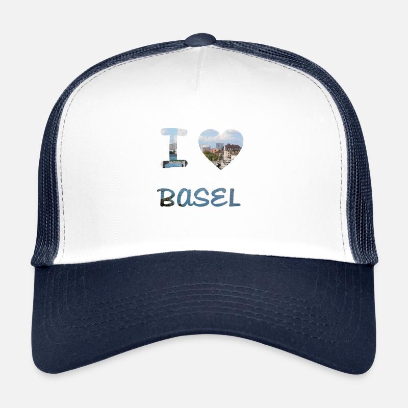I Love Basel Geschenk Trucker Cap