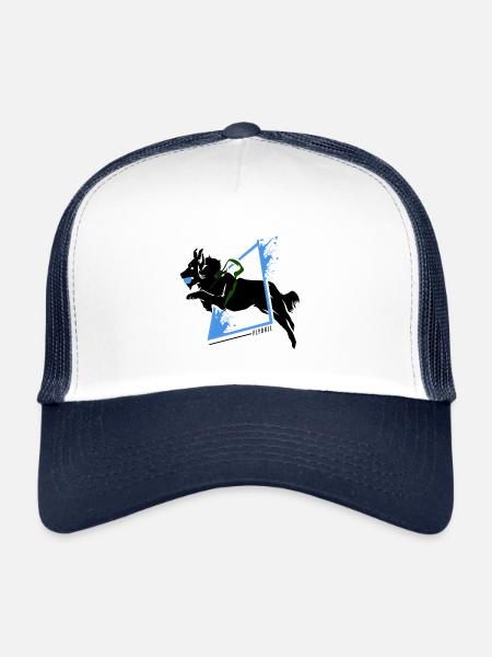 Flyball - Trucker Cap - white/navy - Front