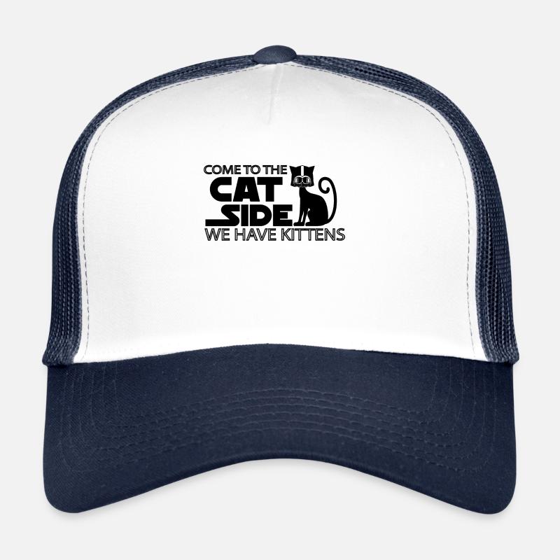 Espace chats - Humour de chat - Cadeau Casquette trucker 