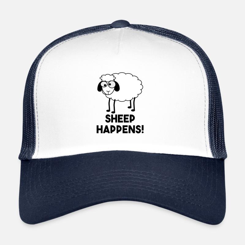 Funny sheep gift Trucker Cap